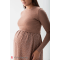 Платье для беременных и кормящих Юла Мама Paula Капучино DR-32.011