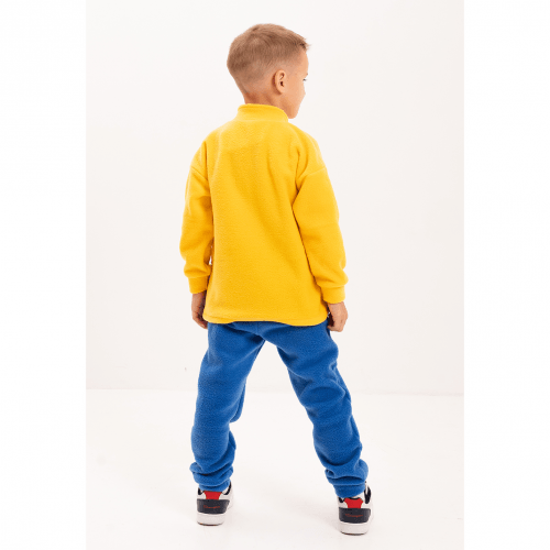 Флисовый костюм для мальчика Vidoli Желтый/Голубой от 4.5 до 5.5 лет B-22668W_blue+yellow