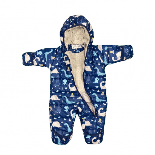 Демисезонный комбинезон детский Lafleur с рисунком Синий 6 месяцев - 1,5 года КМП2207