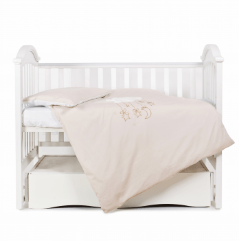Детское постельное белье в кроватку Twins Babycentre Бежевый 4011-ZBTMO-02
