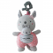 Музыкальная игрушка подвеска Baby Mix Кенгуру Розовый 42566