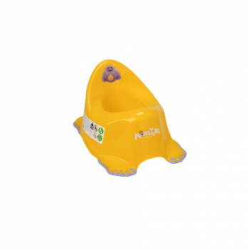 Музыкальный горшок с антискользящим покрытием Tega baby Монстрики Желтый PO-026-124