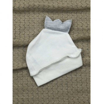 Детская шапочка для новорожденных Sweet Mario Молочный 9-00-7