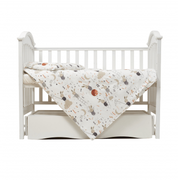 Детское постельное белье в кроватку Twins Comfort Soft Светло-бежевый 3010-TS-202