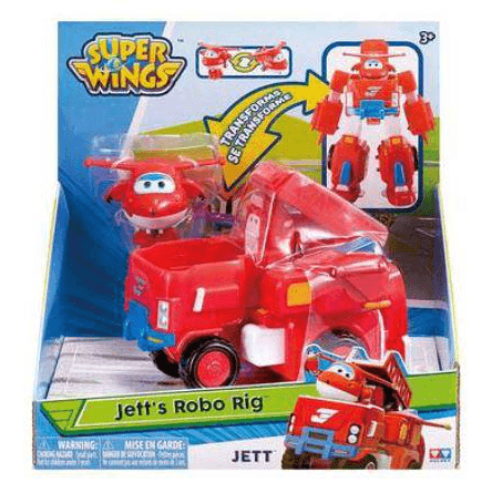 Игровой набор трансформер Super Wings Transforming Vehicles Jett Джетт EU720311 Игровой набор трансформер Super Wings Transforming Vehicles Jett Джетт EU720311