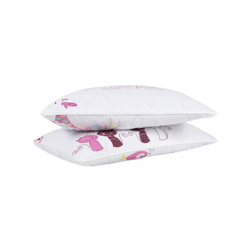 Детская подушка для сна Iris Home Kitty Белый 35х45 см svt-2000022284288