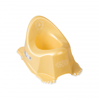 Горшок детский с антискользящим покрытием Tega baby Royal Желтый RL-001-110