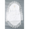 Крыжма для крещения Interkids Белоснежка Белый 90х90 см 4068