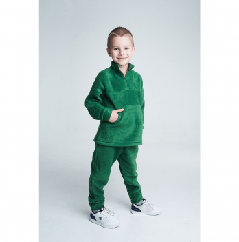 Флисовый костюм для мальчика Vidoli Зеленый на 7 лет B-22669W_green