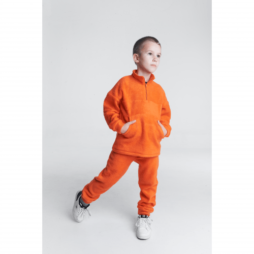 Флисовый костюм для мальчика Vidoli Оранжевый от 3.5 до 4 лет B-22669W_orange