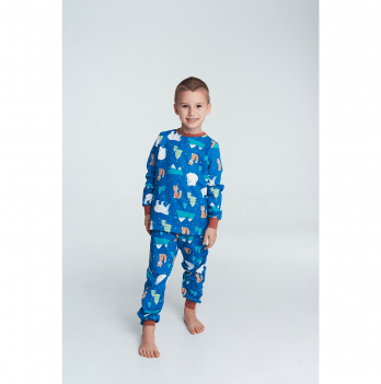 Пижама для мальчика Vidoli Синий от 3.5 до 4  лет B-22676W