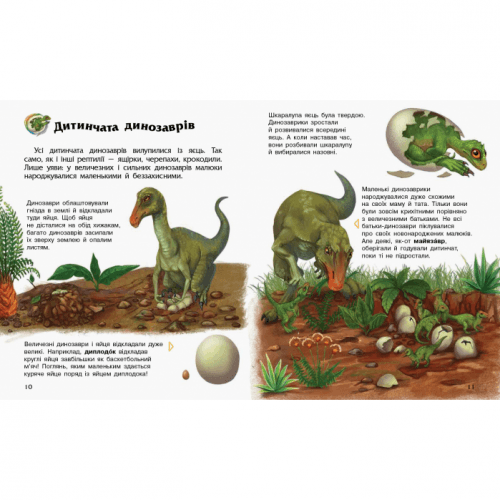 Книга Динозаври Видавництво Ранок 2+ лет 310480
