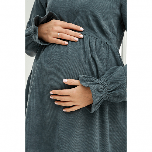 Платье для беременных и кормящих Lullababe Lille Графитовый LB05LL109