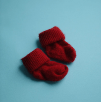 Носочки для новорожденных ангора Ripka Красный 0 - 6 мес 15271073340