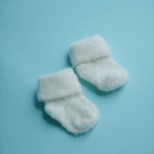 Носочки для новорожденных ангора Ripka Молочный 0 - 6 мес 15271073340