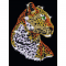Набор для творчества Sequin Art BLUE Картина из пайеток Леопард SA1208