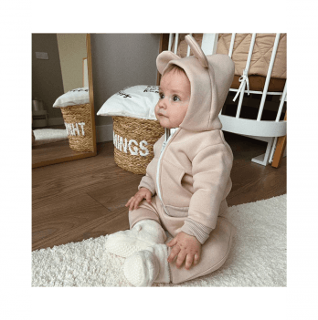 Детский костюм из трехнитки Bunny BOX МІККY Бежевый от 9 мес до 3.5 лет 001380
