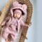 Детский костюм из трехнитки Bunny BOX МІККY Пудровый от 0 до 9 мес 001862