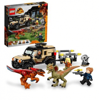 Конструктор LEGO Jurassic World Перевозка пирораптора и дилофозавра 76951