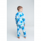 Пижама для мальчика Vidoli Белый/Голубой от 5 до 6 лет B-22677W