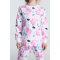 Пижама для девочки Vidoli Белый/Розовый от 3.5 до 4 лет G-22678W