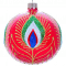 Новогодний шар на елку Santa Shop Жар-птица Красный 10 см 4820001017724