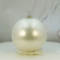 Новогодний шар на елку Santa Shop Медведь Белый 10 см 7806723557134