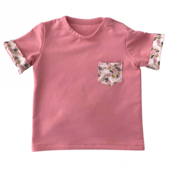Детская футболка из трикотажа Embrace Розовый от 2 до 5.5 лет tshirt006_92