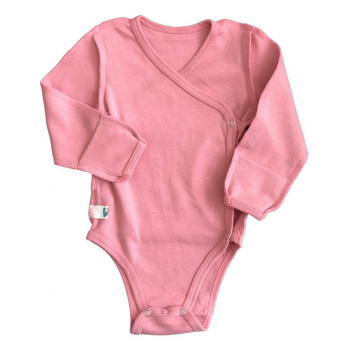 Боди для новорожденных с длинным рукавом Embrace Розовый от 0 до 3 мес body077_0-3