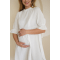 Летнее платье для беременных и кормящих To Be Белый 4501746