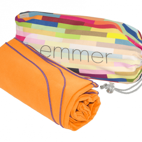 Пляжное полотенце из микрофибры Emmer 80х160 см Sport Orange Оранжевый Orange80*160