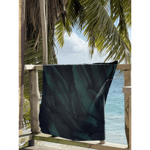Пляжное полотенце из микрофибры Emmer 70х140 см Fly High Зеленый Flyhigh70*140