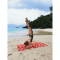 Пляжное полотенце из микрофибры Emmer 70х140 см Red Orange Красный/Оранжевый RedOrange70*140