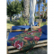 Пляжное полотенце из микрофибры Emmer 70х140 см Pomegranate Красный/Зеленый Pomegranate70*140