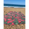 Пляжное полотенце из микрофибры Emmer 70х140 см Peper Зеленый/Красный Peper70*140