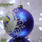 Новогодний шар на елку Santa Shop Патриотическая Все буде Україна - Гусь Синий 8,5 см 4820001103908