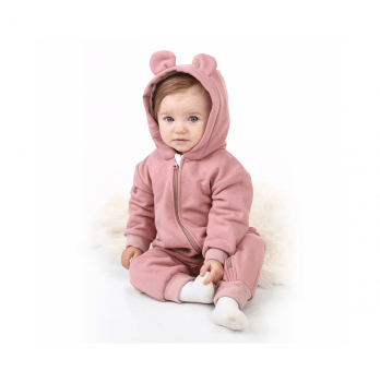 Детский костюм из трехнитки Bunny BOX Тедди Пудровый от 0 до 9 мес 017056