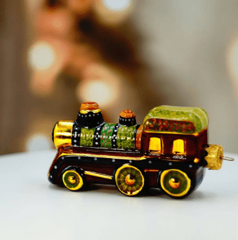 Елочная игрушка Rizdviani Istorii Праздничный экспресс 13,5 см 4820001045307