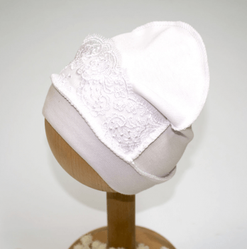 Детская шапочка для новорожденных Interkids Фантазия Белый от 0 до 9 мес 6133