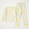 Детская пижама для махровая Krako Крокодилы Желтый от 2 до 7 лет 3023J33