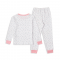 Детская пижама для девочки Krako Разноцветные горошки Молочный от 1.5 до 2 лет 3023J26