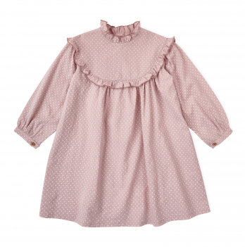 Платье для девочки с длинным рукавом Krako Звездочки Розовый от 7 до 8 лет 4030D21