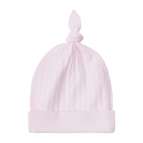 Детская шапка для новорожденных Krako Ажур Розовый от 0 до 6 мес 1007H22