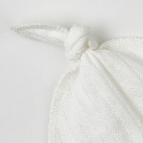 Детская шапка для новорожденных Krako Ажур Белый от 0 до 6 мес 1007H33