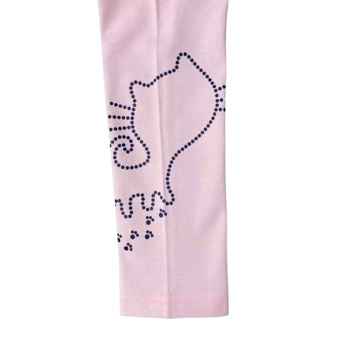 Лосины для девочки Lafleur Светло-розовый на 8 лет Л270219