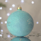 Новогодний шар на елку Santa Shop Сахарная Колокольчики Голубой 10 см 7806723209309
