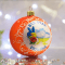 Новогодний шар на елку Santa Shop Патриотическая Все буде Україна Перемога Оранжевый 8,5 см 4820001129342