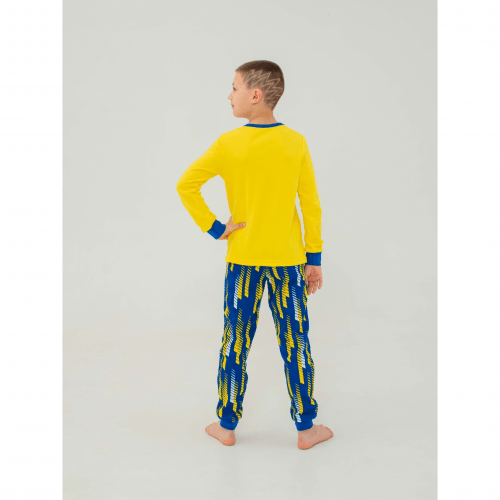 Пижама для мальчика Smil Синий/Желтый от 7 до 10 лет 104689
