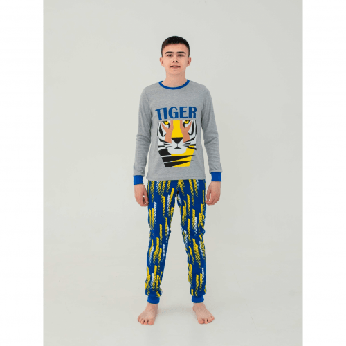 Пижама для мальчика Smil Серый от 11 до 14 лет 104730