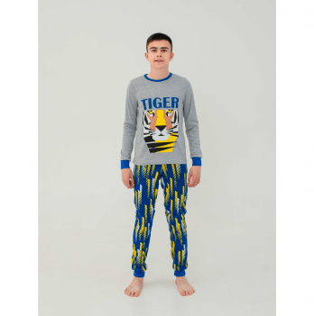 Пижама для мальчика Smil Серый от 11 до 14 лет 104730